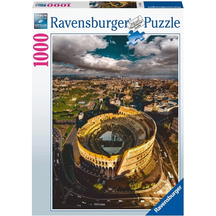 il colosseo a roma - puzzle 1000 pezzi: 1