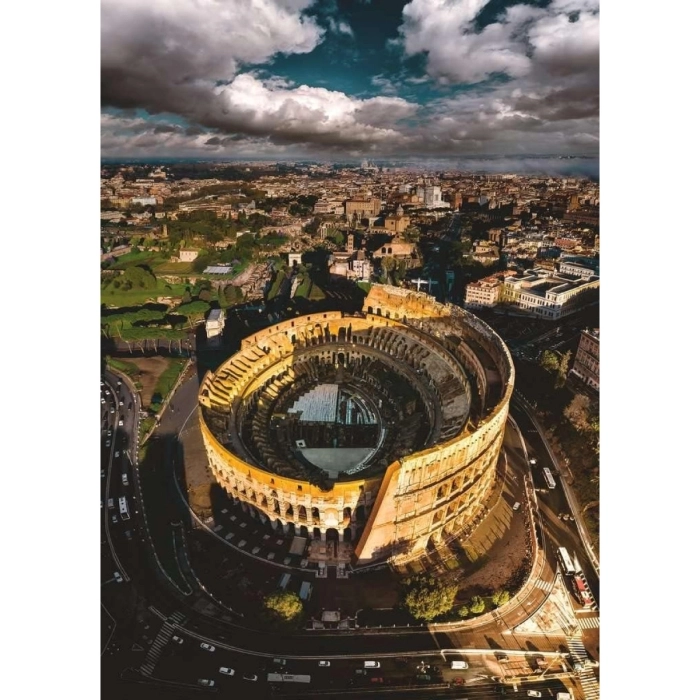 il colosseo a roma - puzzle 1000 pezzi: 2