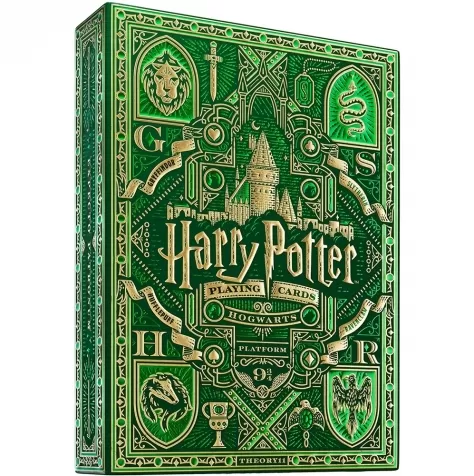 THEORY11 Harry Potter Serpeverde - Mazzo Poker Dorso Verde a 12,99 €