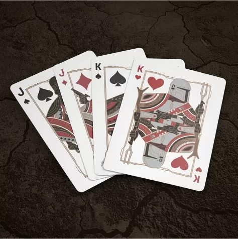 mandalorian - mazzo di carte - poker e ramino