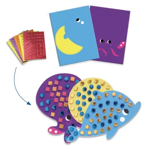 gli amici del mare - kit creativo con 6 attivita