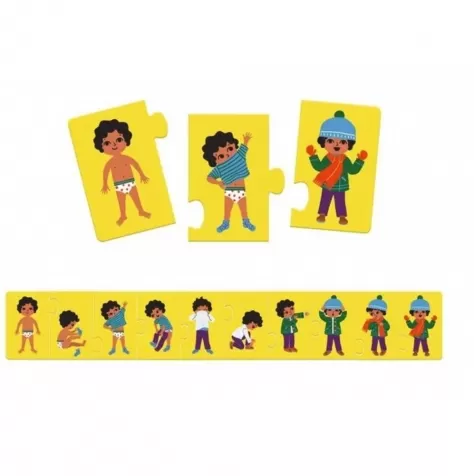 puzzle sequenziale - io mi vesto