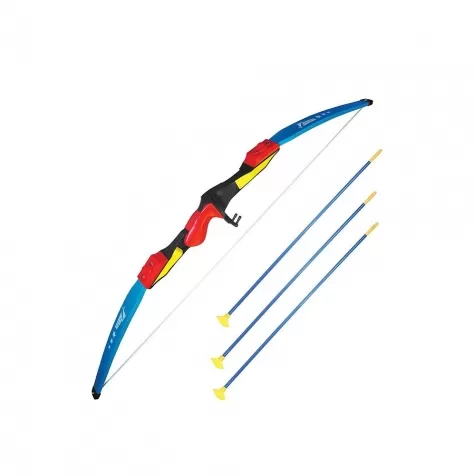 arciere junior set - arco 96cm con 3 frecce e bersaglio 18cm