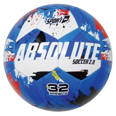 absolute - pallone in cuoio - taglia standard 5 (calcio)