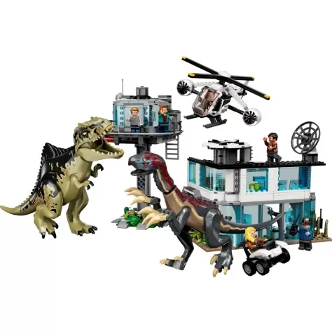 76949 - attacco del gigantosaurus e therizinosaurus