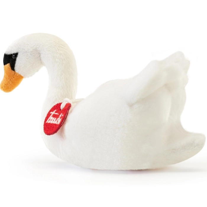 trudino - cigno - peluche 15cm