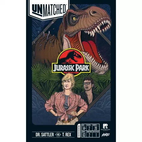 unmatched - jurassik park: dr. sattler vs t. rex (eng)