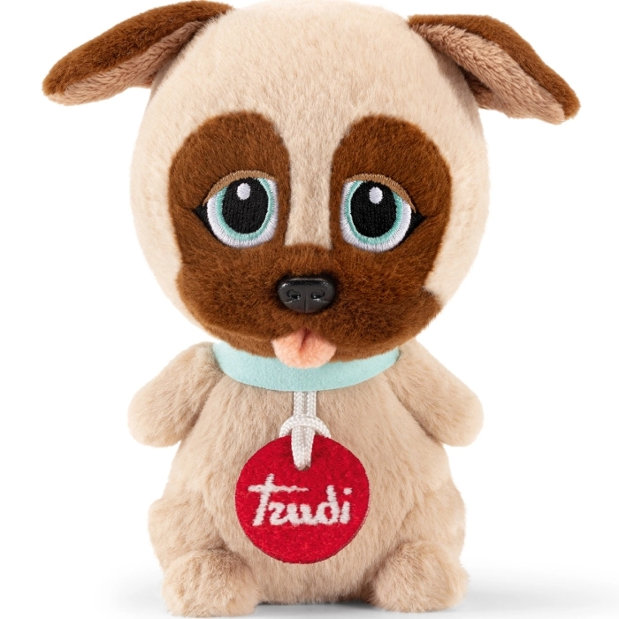 trudi friends - carlino - peluche 15cm