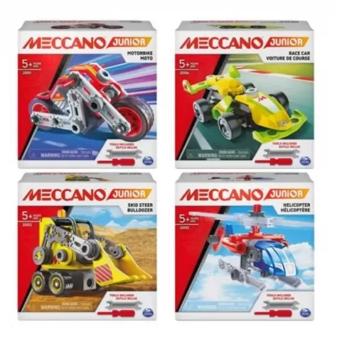 meccano junior - 1 veicoli assortito