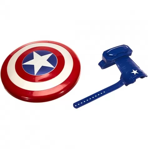 scudo magnetico e guanto di capitan america