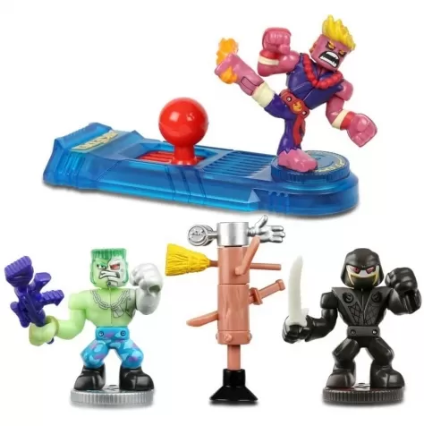 akedo - starter pack set 3 personaggi + 1 joystick