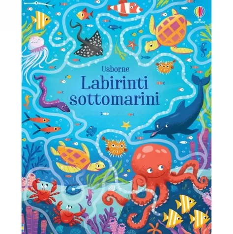 labirinti sottomarini. i grandi libri dei labirinti