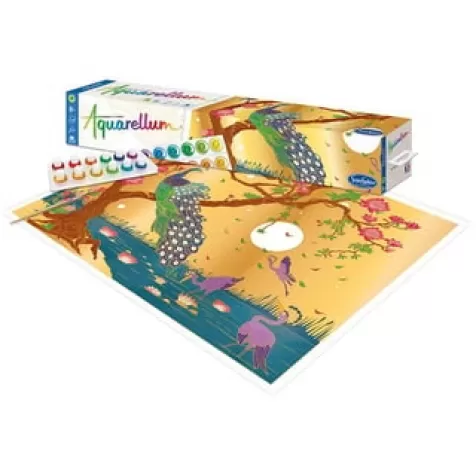 aquarellum - pavone gigante