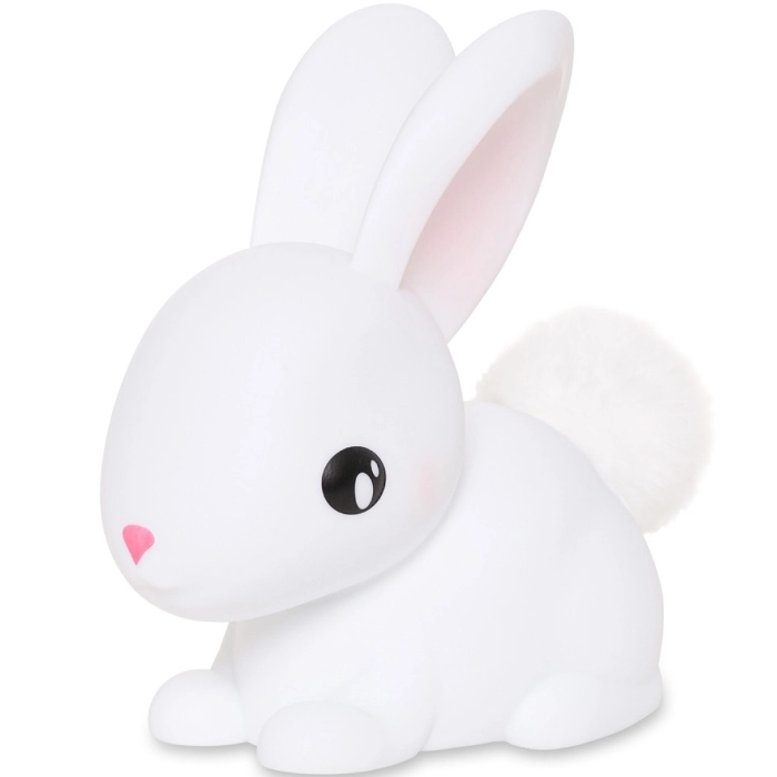 coniglietto - luce notturna con batterie ricaricabili