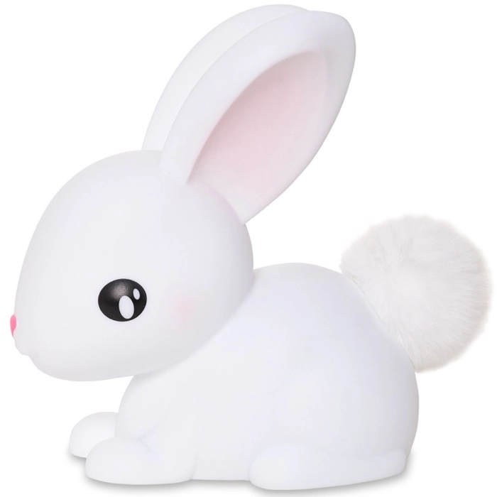 coniglietto - luce notturna con batterie ricaricabili