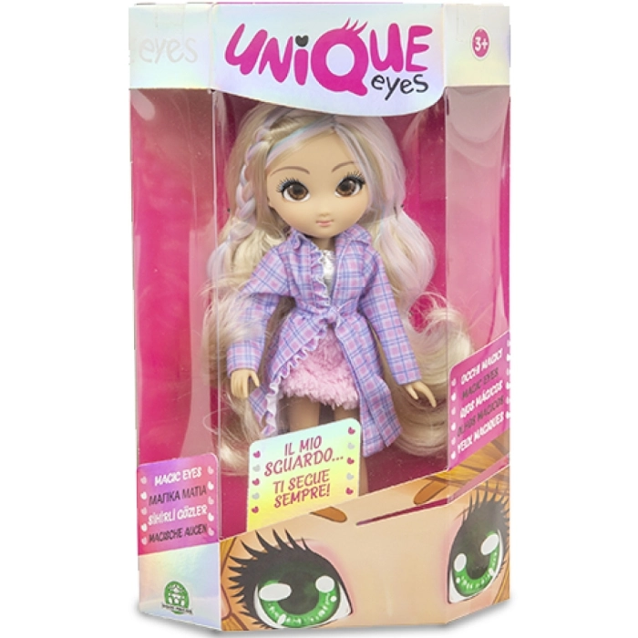 unique eyes - rebecca - magic eyes fashion doll serie 1