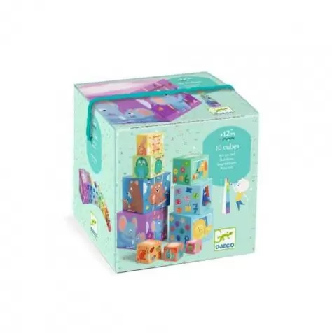 piramide cubi impilabili - arcobaleno