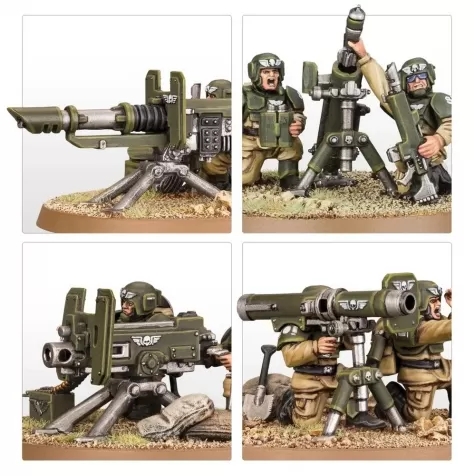 astra militarum: cadian heavy weapon squad