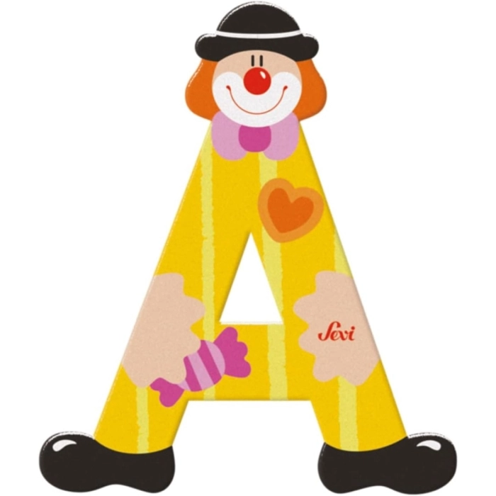 lettera a - clown
