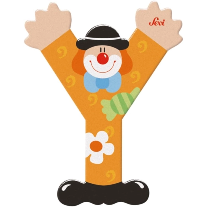 lettera y - clown