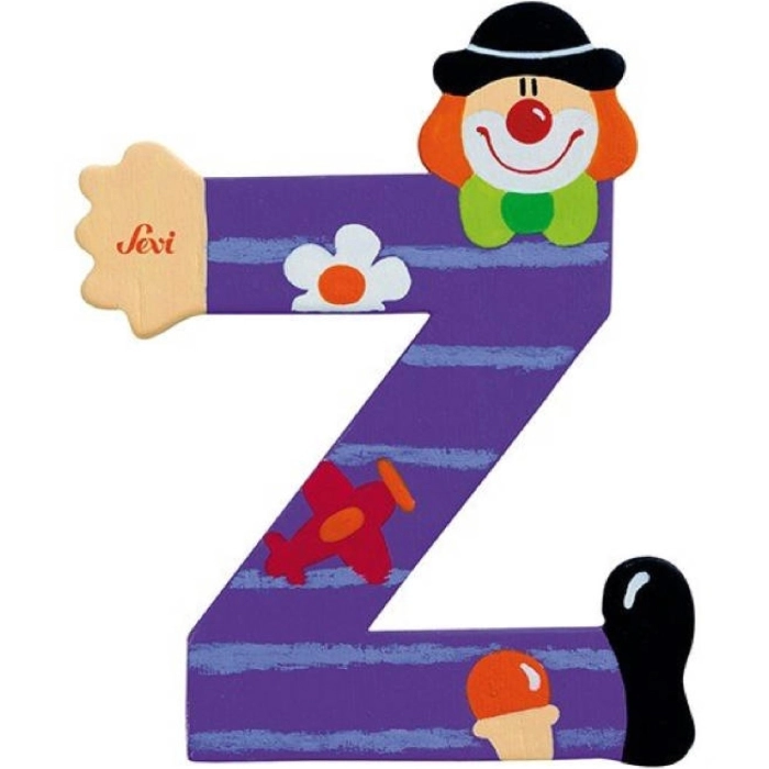 lettera z clown