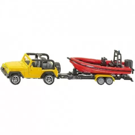 jeep con gommone
