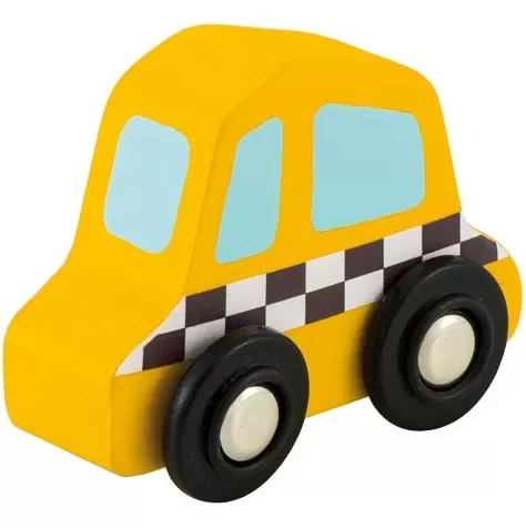 taxi macchinina in legno