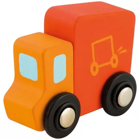 camion macchinina in legno