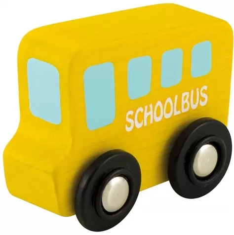 scuolabus macchinina in legno