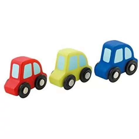 set di 3 macchine in legno