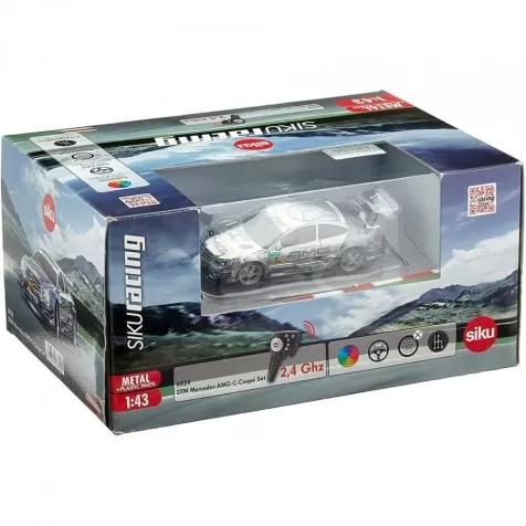 dtm merc.benz amg c.-coupe 1:43 rc siku racing