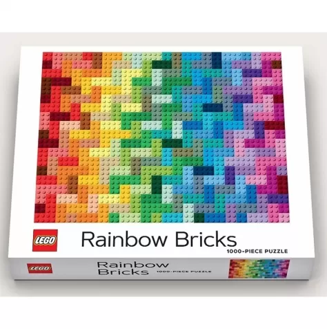 rainbow bricks - puzzle 1000 pezzi