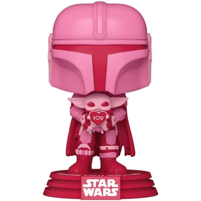 star wars - the mandalorian - edizione speciale san valentino - funko pop 498: 2