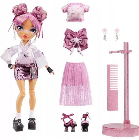 rainbow high lila yamamoto fashion doll 30cm serie 4