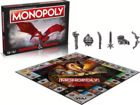 monopoly - dungeons and dragons ed. italiana