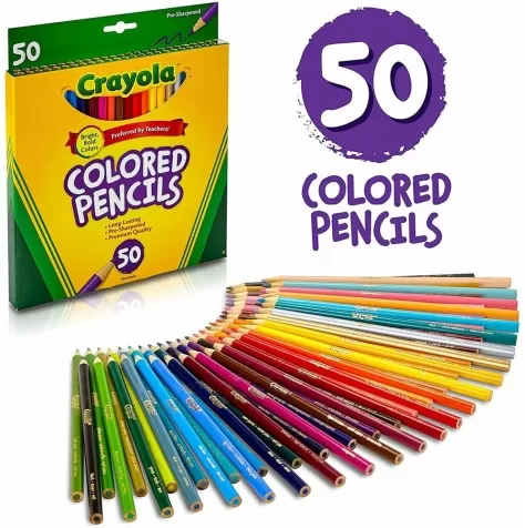 50 matite colorate: 2