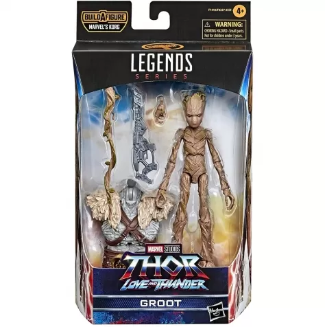 marvel legends series - thor love and thunder - groot: 1