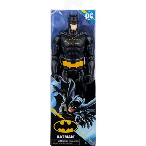 dc comics - batman tuta nera - personaggio snodabile 30cm
