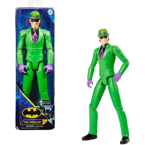 dc comics - l'enigmista - personaggio snodabile 30cm