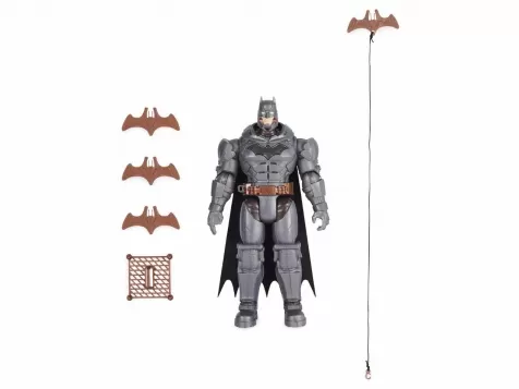dc comics - batman deluxe battle strike con suoni - personaggio snodabile 30cm: 2