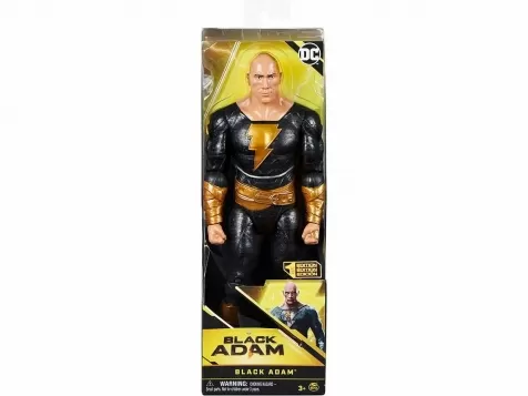 dc comics - black adam - personaggio snodabile 30cm
