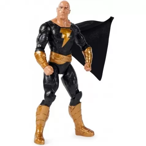 dc comics - black adam - personaggio snodabile 30cm