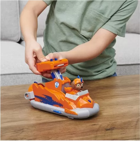 paw patrol rescue knights zuma con veicolo