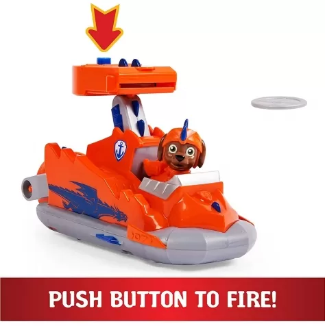 paw patrol rescue knights zuma con veicolo