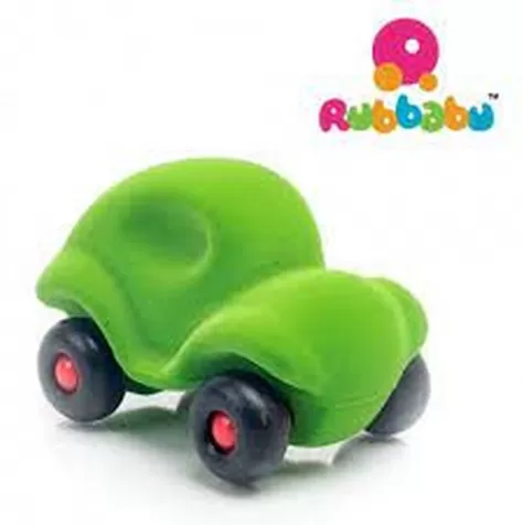 macchinina verde in caucciu naturale