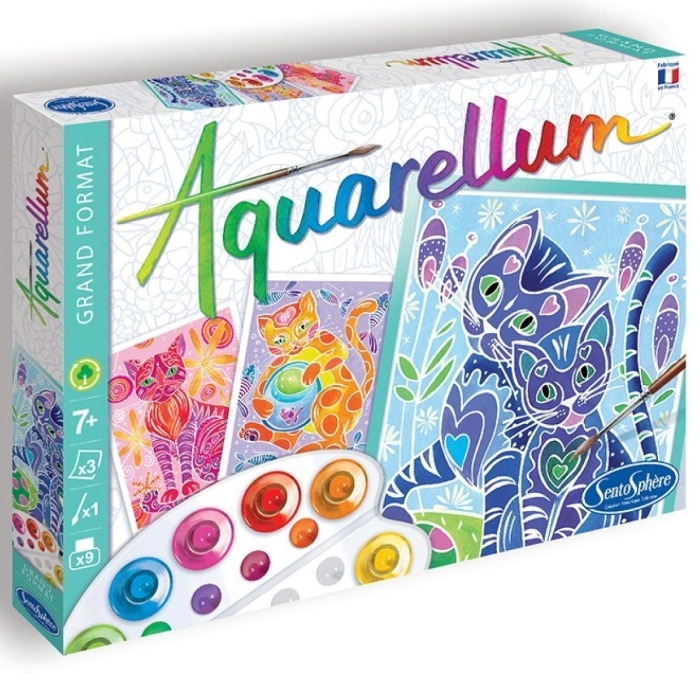 aquarellum - gatti: 1
