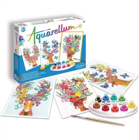 aquarellum - cervi incantati