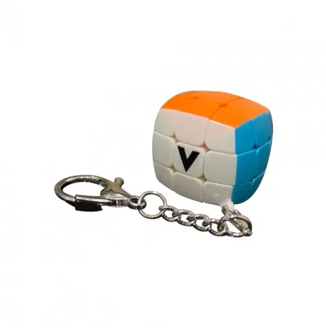 v-cube 3x3x3 bombato portachiavi