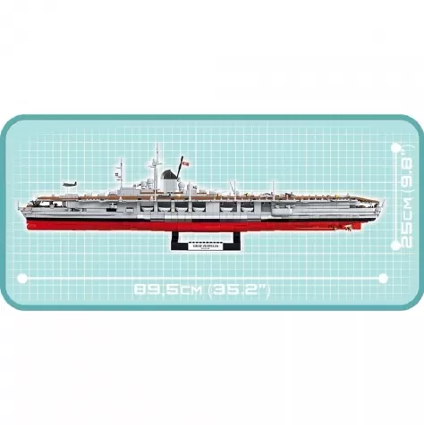 aircraft carrier graf zeppelin - 3136 pezzi: 3