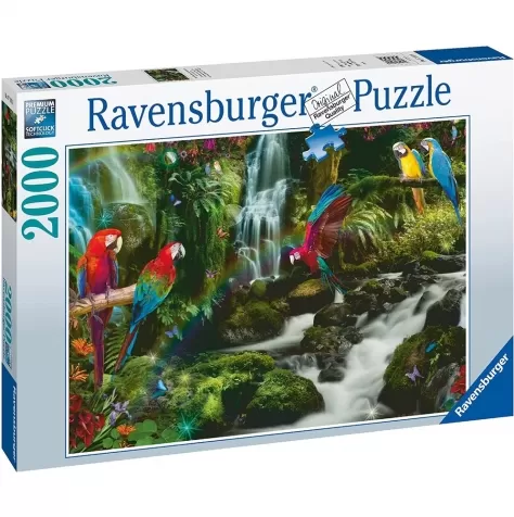 il paradiso dei pappagalli - puzzle 2000 pezzi: 1
